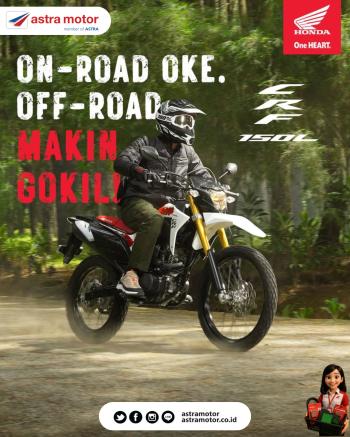 Astra Motor Imam Bonjol Unggulkan Honda CRF150L: Sahabat Setia di Segala Medan